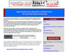 Tablet Screenshot of free-home-base-business.com